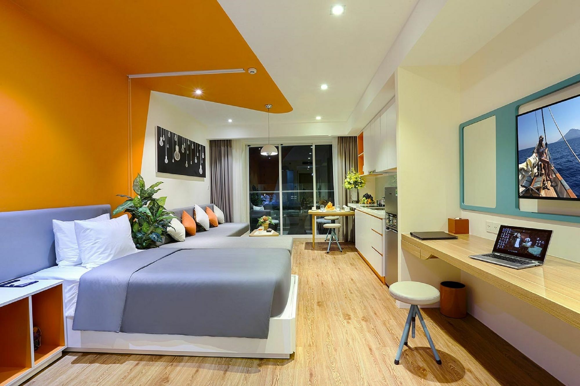 Atlantica Balcony Ocean View Serviced Apartment Nha Trang Exterior photo